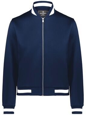 Brand New Holloway Ladies V-Street Full Zip Jacket Navy L